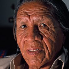 Elder vom Stamme der Sahlish im Flathead Reservat in Montana