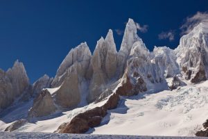 Circo de los Altares mit Cerro Torre am Rande des südlichen patagonischen Inlandeises